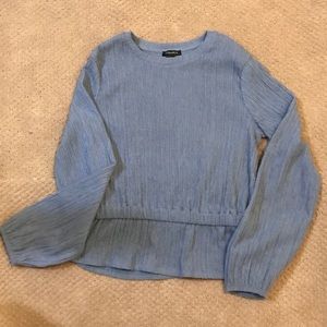 Cute top ruffled from the bottom worn once